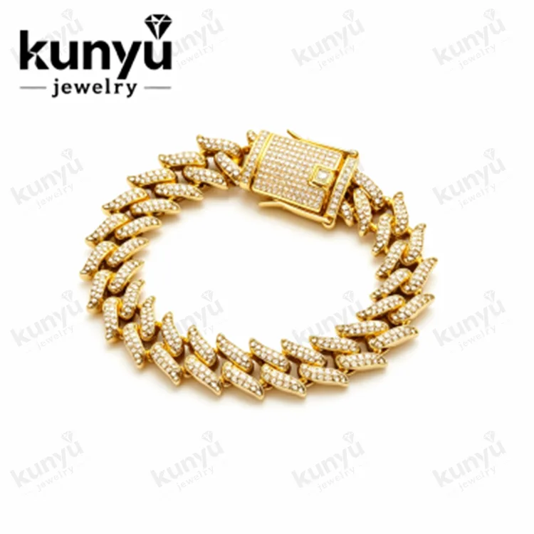 Bracelet Cúba Óirphlátáilte